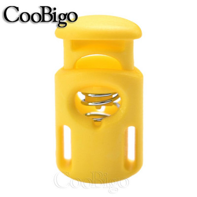 Opritor de blocare a cablului Clip de comutare Paracord șiretul pantofi frânghie bandă elastică șnur șnur pentru îmbrăcăminte rucsac Accesorii bricolaj colorat 20 buc