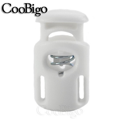 Opritor de blocare a cablului Clip de comutare Paracord șiretul pantofi frânghie bandă elastică șnur șnur pentru îmbrăcăminte rucsac Accesorii bricolaj colorat 20 buc