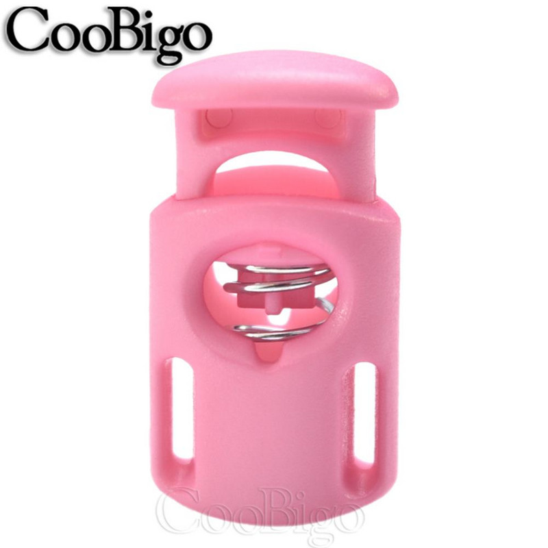 Opritor de blocare a cablului Clip de comutare Paracord șiretul pantofi frânghie bandă elastică șnur șnur pentru îmbrăcăminte rucsac Accesorii bricolaj colorat 20 buc