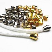 20 komada 13 mm zlatni/srebrni završeci užeta, zvonasta brava, plastična kopča, paracord, torba za odjeću, sportska odjeća, vezice za cipele, dijelovi užeta DIY