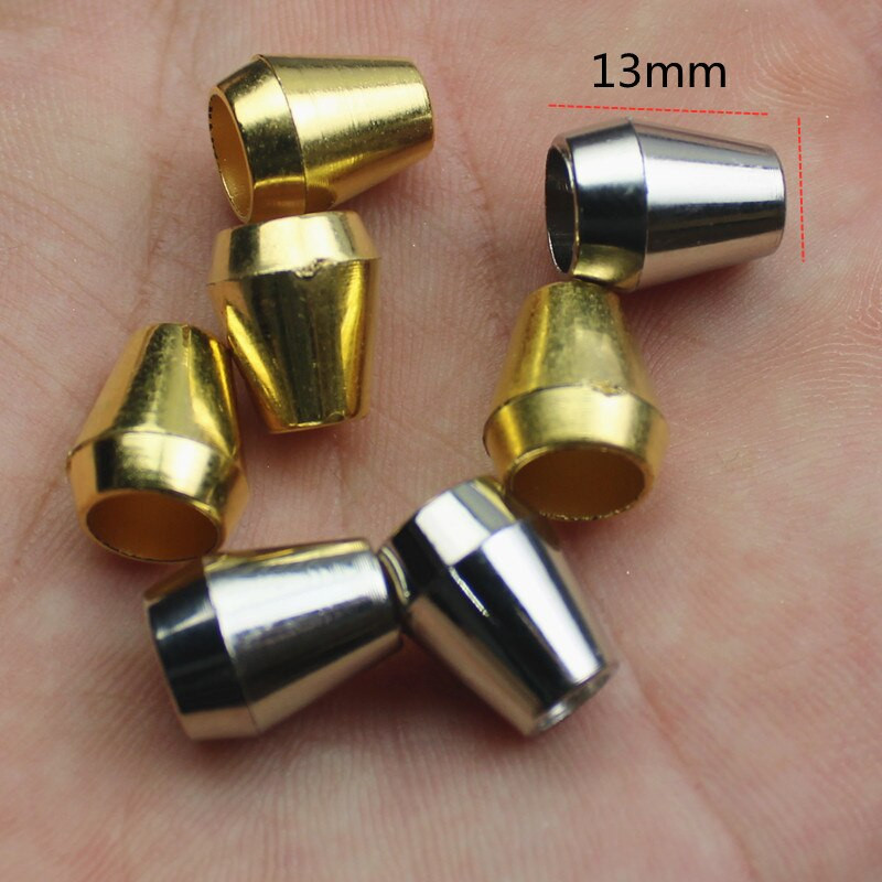 20 komada 13 mm zlatni/srebrni završeci užeta, zvonasta brava, plastična kopča, paracord, torba za odjeću, sportska odjeća, vezice za cipele, dijelovi užeta DIY