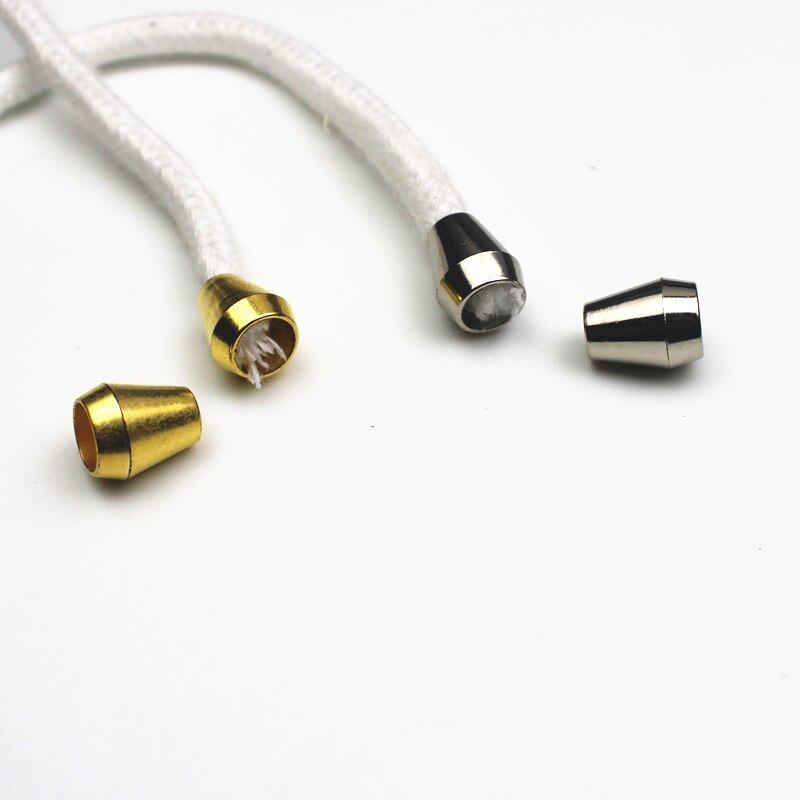 20 komada 13 mm zlatni/srebrni završeci užeta, zvonasta brava, plastična kopča, paracord, torba za odjeću, sportska odjeća, vezice za cipele, dijelovi užeta DIY