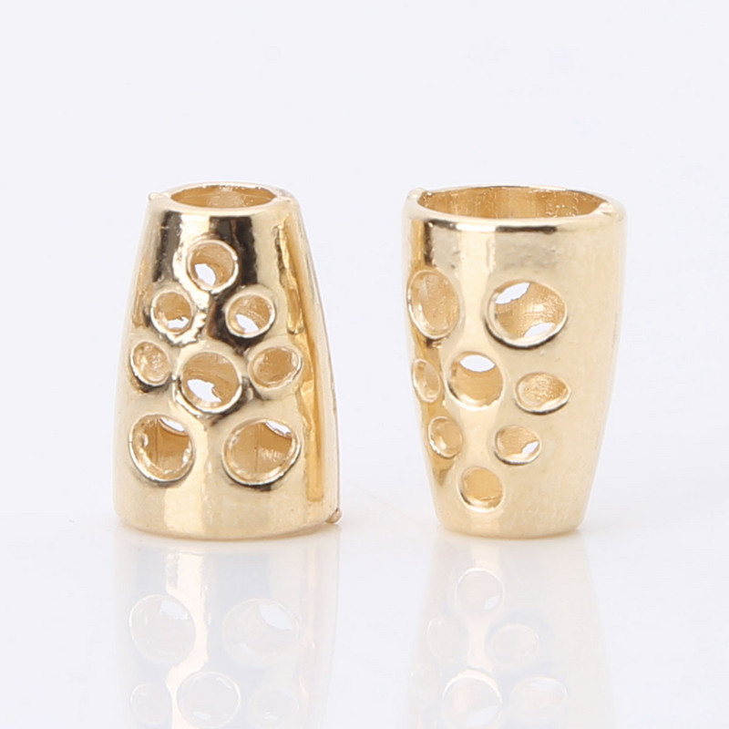 50 zakončení zliatinových šnúr s dutým kužeľovým zvončekovým zámkom, odolná šnúrka na paracord, zapínanie na prepínač na oblečenie, vrecko na šnúrky do topánok