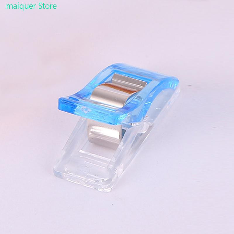 50 vnt. „Pasidaryk pats“ amatų segtukai „Patchwork“ siuvimo segtukai Daugiaspalviai aukštos kokybės dobilų plastikiniai segtukai