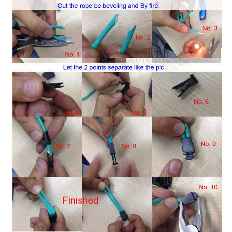 10 ks farebných zipsov, sponiek na šnúrky, koncov praciek na batoh, ťahacích laniek, oblečenia, šnúrok na topánky, lano, tašky, DIY doplnky