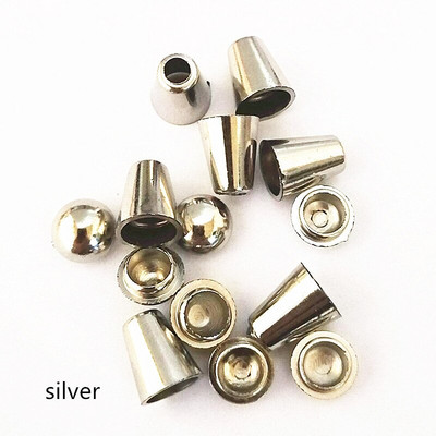 50Set 14mm šarena plastična glava od užeta Blokator zvona s poklopcima Kuka Kopča Petlja Torba za odjeću za preživljavanje Sportska vezica Dio vezice