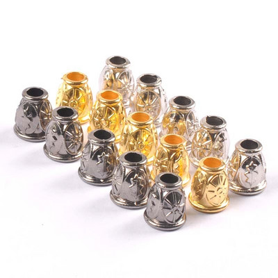 50 buc. Clopoțel din plastic, fără capac, capete de blocare a cablului, frânghie cu clemă de comutare pentru îmbrăcăminte sportivă, genți, truse bricolaj C3079