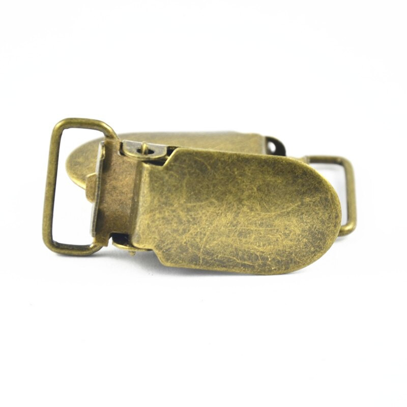 Naujas 5 vnt./sl. senovinis bronzinis bešvinis metalinis pakabukas čiulptukas čiulptukas juostelės spaustukai kabliuko laikiklis