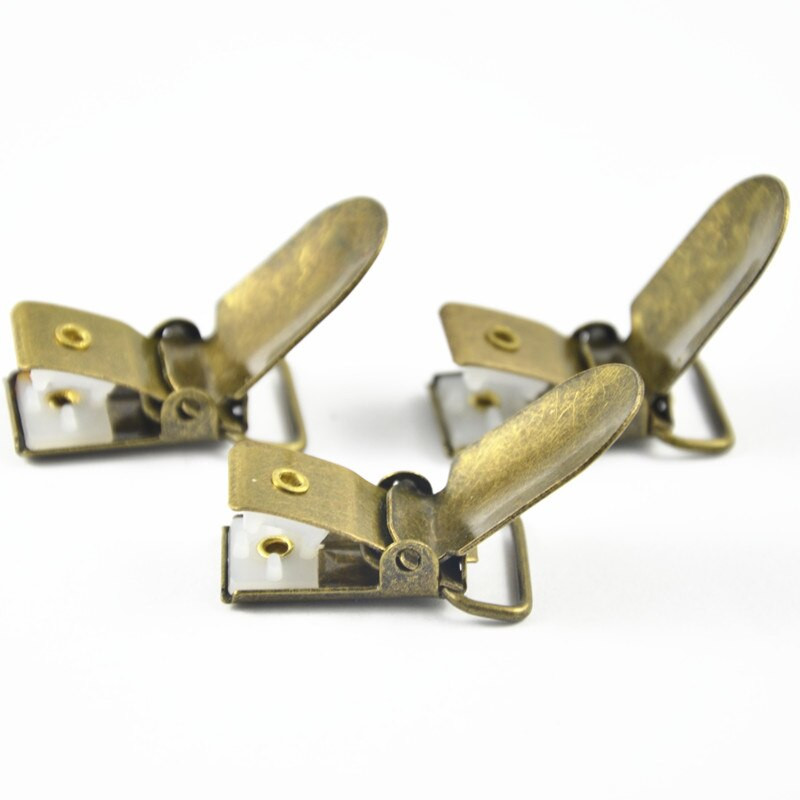 Naujas 5 vnt./sl. senovinis bronzinis bešvinis metalinis pakabukas čiulptukas čiulptukas juostelės spaustukai kabliuko laikiklis