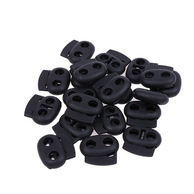 20 бр./лот Цветна щипка за превключване на зърна 5 мм дупка Пластмасова запушалка Заключване на шнур Облекло Връзки за обувки Аксесоари за спортно облекло