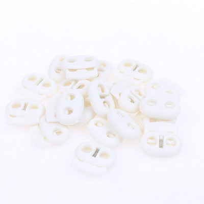 20 бр./лот Цветна щипка за превключване на зърна 5 мм дупка Пластмасова запушалка Заключване на шнур Облекло Връзки за обувки Аксесоари за спортно облекло