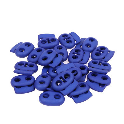 20 бр./лот Цветна щипка за превключване на зърна 5 мм дупка Пластмасова запушалка Заключване на шнур Облекло Връзки за обувки Аксесоари за спортно облекло