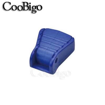 20tk Värviline tõmblukk Tõmmake Juht Lukk Otsad Kork Paracord Tross Riietus Seljakott Kinnitus Ots Klambrikott DIY Aksessuaarid Plastik