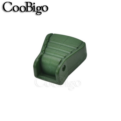 20tk Värviline tõmblukk Tõmmake Juht Lukk Otsad Kork Paracord Tross Riietus Seljakott Kinnitus Ots Klambrikott DIY Aksessuaarid Plastik