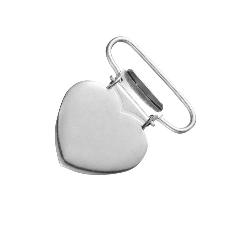 Klambrid Suspender luti hoidik Klamber Südame valmistamine Aksessuaarid Asendus isetehtud traksid mänguasjakonksud rinnahoidja klambrid mittenmetal sukapael