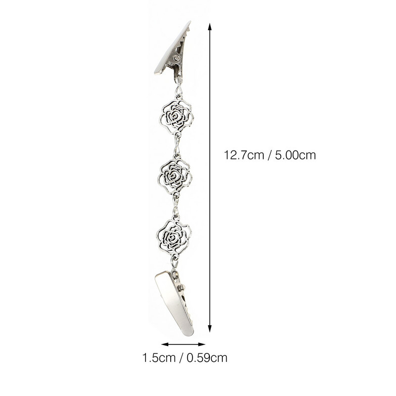 5 ks sponiek na kardigany, spony na kardigany alebo spony na kardigany, retiazkové spony na šaty a golier