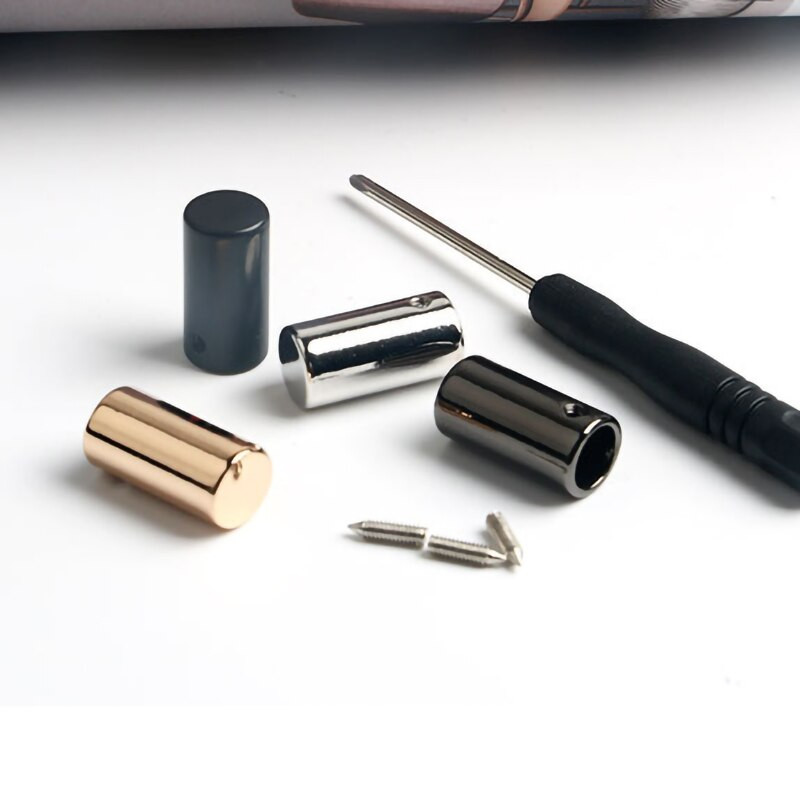 Partea plată 7mm Cilindru înșurubat Opritor snur Capete frânghie Capac Snur Comută Clip pentru îmbrăcăminte Accesorii șireturi