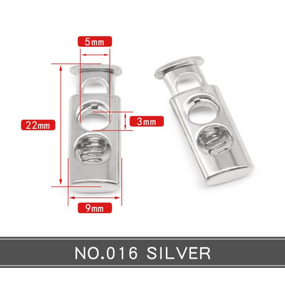 Nou 10 buc Vintage argintiu Gunmetal Gold Snur de blocare Toggle Oprior de metal DIY Îmbrăcăminte Cusut Accesorii de îmbrăcăminte Opritor de clemă