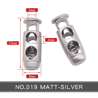 Nou 10 buc Vintage argintiu Gunmetal Gold Snur de blocare Toggle Oprior de metal DIY Îmbrăcăminte Cusut Accesorii de îmbrăcăminte Opritor de clemă