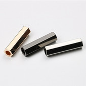 34 mm vysoká dlhá šesťuholníková trubicová zátka, konce lana, veko, sťahovacia šnúrka, prepínacia spona na oblečenie, odevy, šnúrky do topánok, príslušenstvo