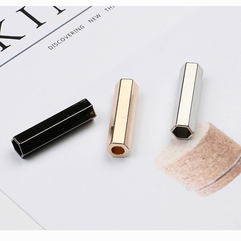 34 mm vysoká dlhá šesťuholníková trubicová zátka, konce lana, veko, sťahovacia šnúrka, prepínacia spona na oblečenie, odevy, šnúrky do topánok, príslušenstvo