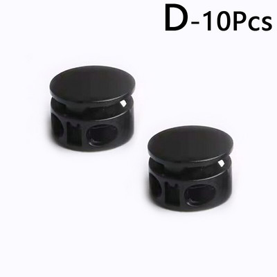 10PCS/vreći Metalni čep Opruga Preklopna opružna kopča Čep Loptasti kabel Brava Završeci Stop Okrugla preklopna kopča Čep Dodatak za odjeću