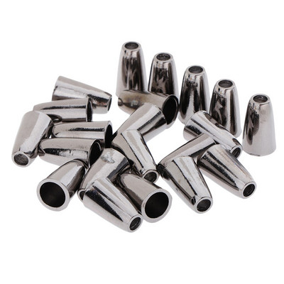 20x метален цип, краища за издърпване, запушалка на звънец без капак, край на ключалката на кабела, конична камбана, ремък за палатка, капачка за кабел за дрехи, запушалка за връв