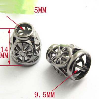 20PCS Черно метално въже за носене Катарама за регулиране Направи си сам Стопер Шнур Заключване Бутон Чанта Панталони Ръчно шиене Аксесоари за дрехи