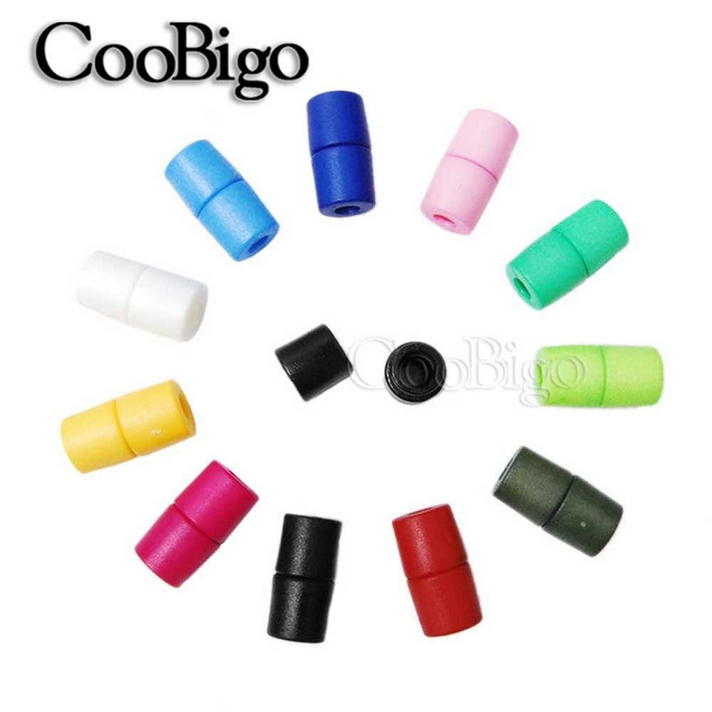 Катарама за заключване на кабела Отцепваща се безопасност Pop Barrel Connector Paracord Гривна Въже за облекло Въже Аксесоари Цветни 10 бр.