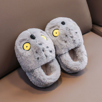 Detské plyšové papučky - v troch farbách