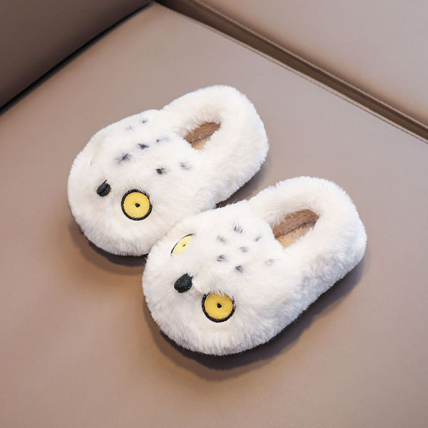 Detské plyšové papučky - v troch farbách