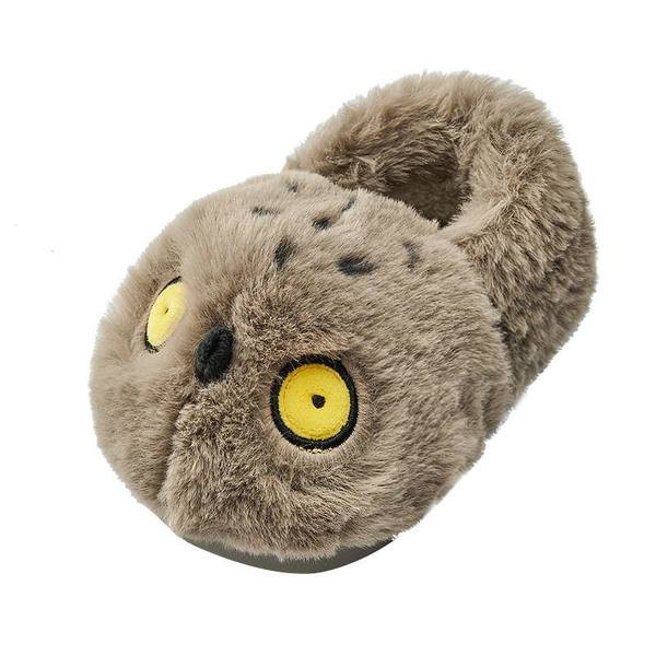 Detské plyšové papučky - v troch farbách