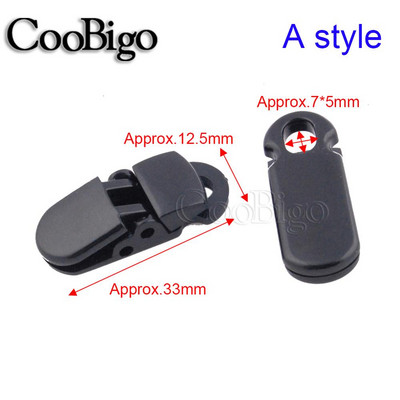 50 tk Plastikust telgiklamber Markiis Tuul Tross Klamber Haagissuvila Matkamine Kämping Present pingutage õues ellujäämise tarvikud Must