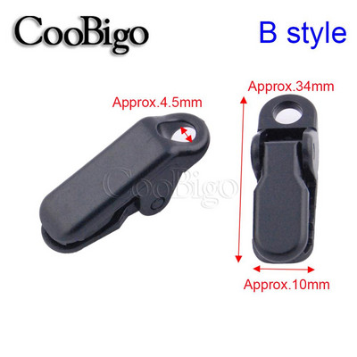 50 tk Plastikust telgiklamber Markiis Tuul Tross Klamber Haagissuvila Matkamine Kämping Present pingutage õues ellujäämise tarvikud Must