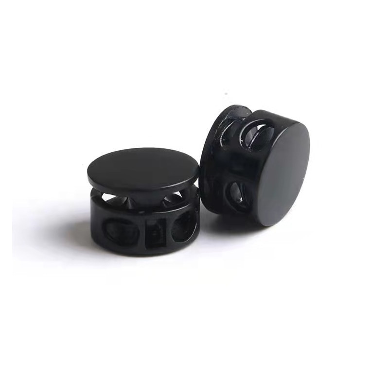 10db Kerek fém rugós csat ötvözet rugalmas húzózsinór zsinór zár dugó sportruházathoz kapucnis pulcsi barkács varrás kiegészítők