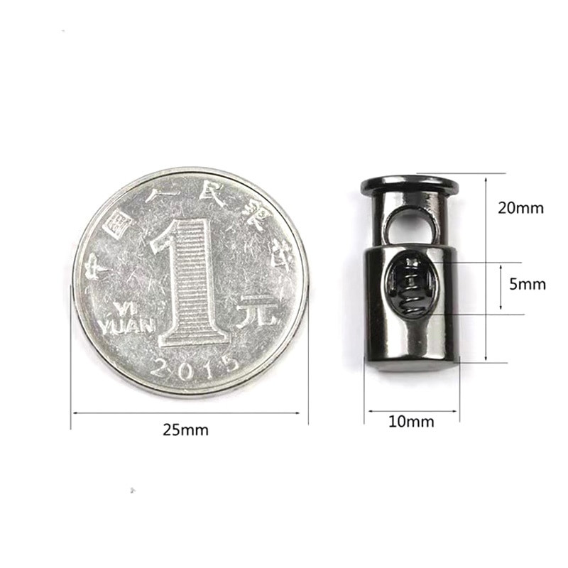 10 buc. Butoi cilindru cablu de blocare metal cu o singură gaură dispozitiv de fixare opritor cu arc Comută de tragere snur comutator accesorii opritor