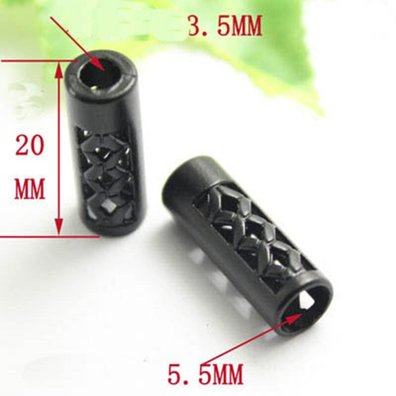 20 ks DIY zarážka na šnúrku, tlačidlo na uzamknutie, vysoko kvalitná kovová pracka na nastavenie lana, ručné šitie, oblečenie, dekoratívne potreby, čierna