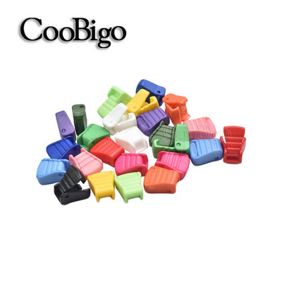 10 buc. Capetele cablului de tragere cu fermoar Clip de cataramă Opritor de tragere cu fermoar Rucsac Snur de paracord Snur de prindere Sfoară de bricolaj Snur Piese de șnur colorat