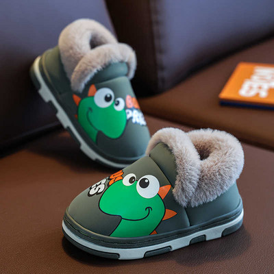 Voodri ja trükiga laste sussid