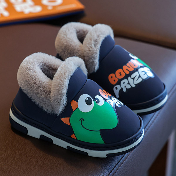 Voodri ja trükiga laste sussid