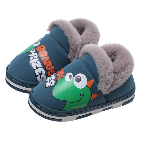 Voodri ja trükiga laste sussid