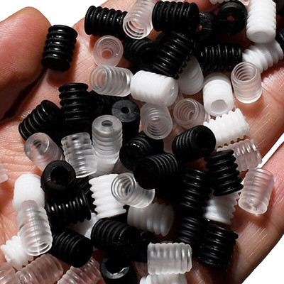 200 buc/set Snur moale de blocare Comută pentru șnururi Ajustare cordon elastic Opritor anti-alunecare Accesorii pentru șnur
