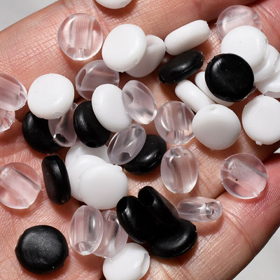 200 buc/set Snur moale de blocare Comută pentru șnururi Ajustare cordon elastic Opritor anti-alunecare Accesorii pentru șnur