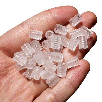200 buc/set Snur moale de blocare Comută pentru șnururi Ajustare cordon elastic Opritor anti-alunecare Accesorii pentru șnur