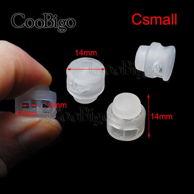 10 kom. Zatvarač kabela Zatvarač za spajanje Plastika Prozirna prozirna za Paracord Sportska odjeća Torba za vezice Odjevni pribor DIY