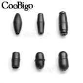 50 buc. Conector de capăt pentru cablu din plastic pentru rupere de siguranță, pentru cordon, șnur Paracord șiret pentru îmbrăcăminte sportivă, geantă cu șnur, accesorii DIY