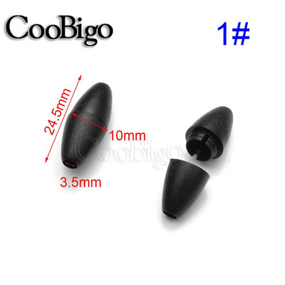 50 buc. Conector de capăt pentru cablu din plastic pentru rupere de siguranță, pentru cordon, șnur Paracord șiret pentru îmbrăcăminte sportivă, geantă cu șnur, accesorii DIY