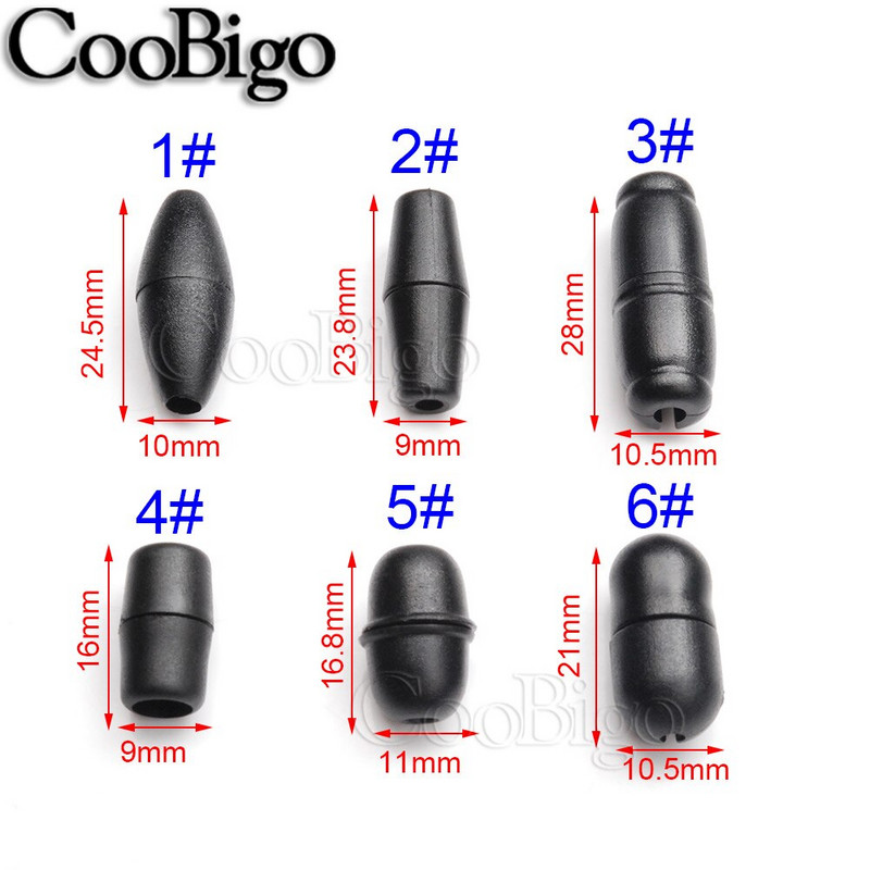 50 buc. Conector de capăt pentru cablu din plastic pentru rupere de siguranță, pentru cordon, șnur Paracord șiret pentru îmbrăcăminte sportivă, geantă cu șnur, accesorii DIY