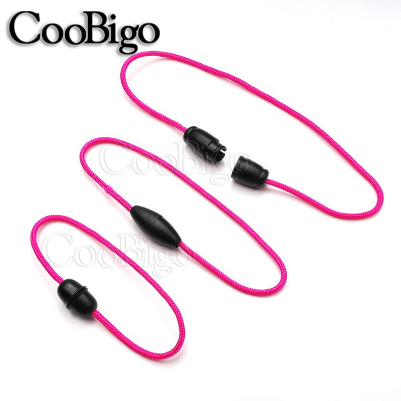 50 buc. Conector de capăt pentru cablu din plastic pentru rupere de siguranță, pentru cordon, șnur Paracord șiret pentru îmbrăcăminte sportivă, geantă cu șnur, accesorii DIY