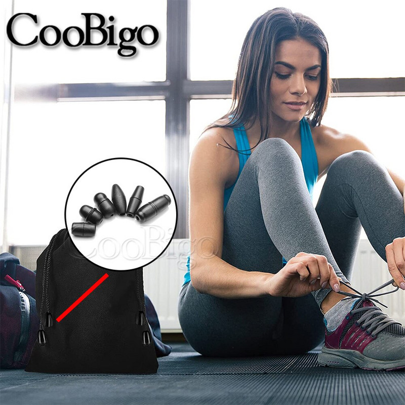 50 buc. Conector de capăt pentru cablu din plastic pentru rupere de siguranță, pentru cordon, șnur Paracord șiret pentru îmbrăcăminte sportivă, geantă cu șnur, accesorii DIY